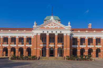 湖北武汉辛亥革命博物院历史建筑风光