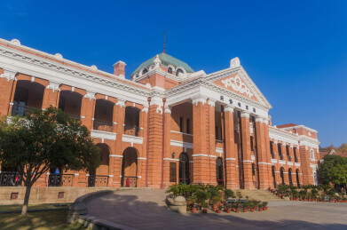 湖北武汉辛亥革命博物院历史建筑风光