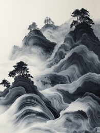 水墨风景画