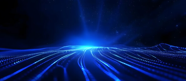 三维科技线条发布会背景