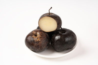 东北特色水果冻梨白底图