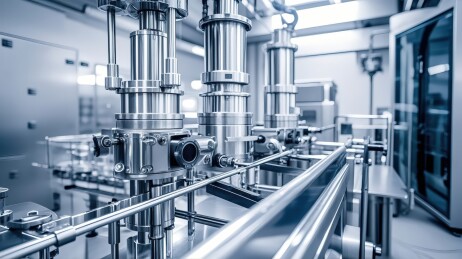 制药机械的操作瞬间