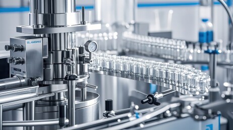 瓶装药品的输送轨道