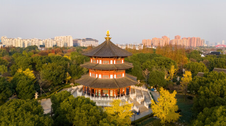 苏州枫桥景区寒山钟苑