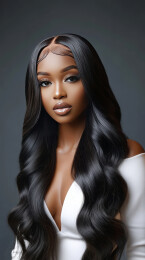 丝滑秀发高清写真