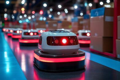 自动化的货物分拣机器人