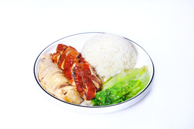 白切鸡烧鸭饭
