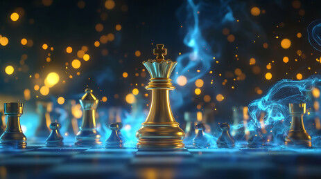 国际象棋战略概念背景