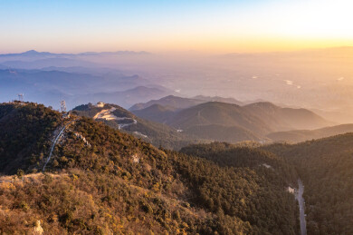 湖南株洲茶陵县云阳山风光