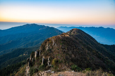 湖南株洲茶陵县云阳山风光