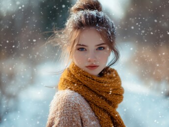写实风格欧美美女人像