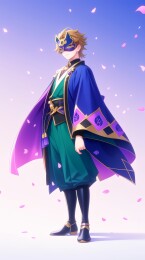 面具男子和风服饰