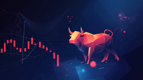 股票牛市行情图片