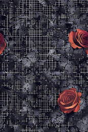 花卉四方连续图