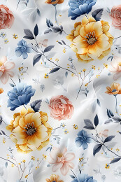 花卉四方连续图