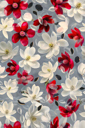 花卉四方连续图