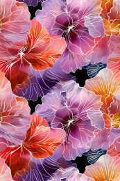 花卉四方连续图