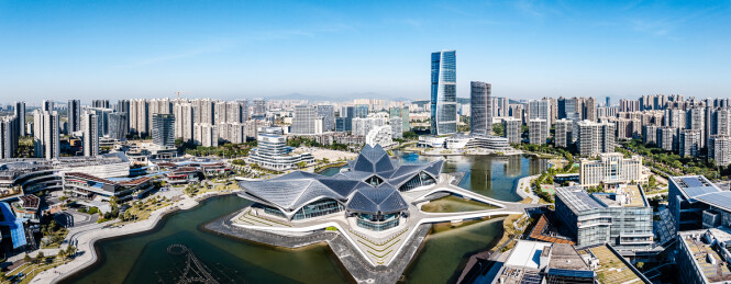 中国广东省珠海金湾市民艺术中心