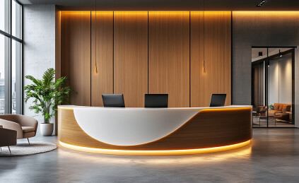 办公室大楼接待处