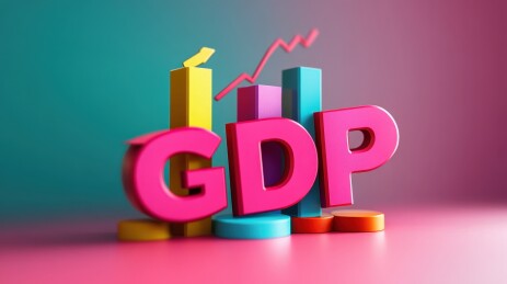 GDP增长趋势图示