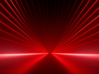 红色视觉背景舞台