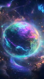 炫彩星球宇宙奇观