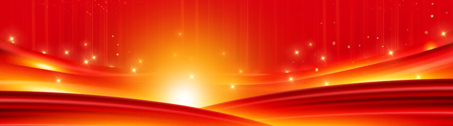春节新年倒计时喜庆星光点点红色时钟