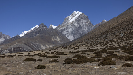 尼泊尔EBC珠峰南坡大本营风光