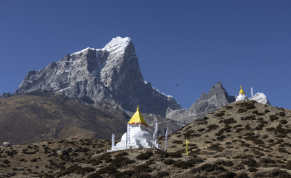 尼泊尔EBC喜马拉雅山脉风光