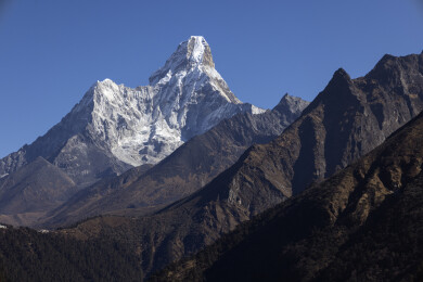 尼泊尔EBC珠峰南坡大本营风光