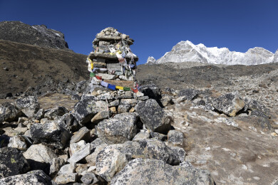 尼泊尔EBC珠峰南坡大本营风光