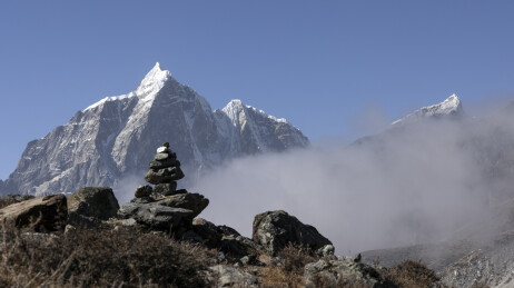 尼泊尔EBC珠峰南坡大本营风光