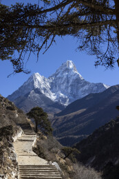 尼泊尔EBC珠峰南坡大本营风光