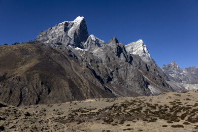 尼泊尔EBC珠峰南坡大本营风光