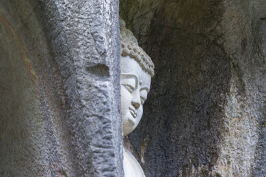 杭州西湖风景名胜区灵隐景区飞来峰造像