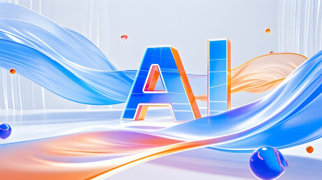 AI科技展板海报