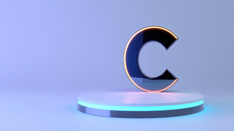 发光的字母C