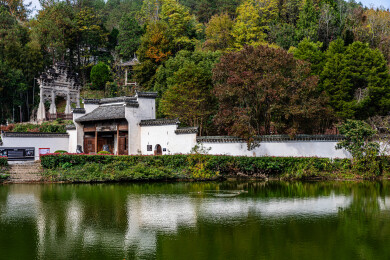 中国安徽黄山潜口镇潜口民宅