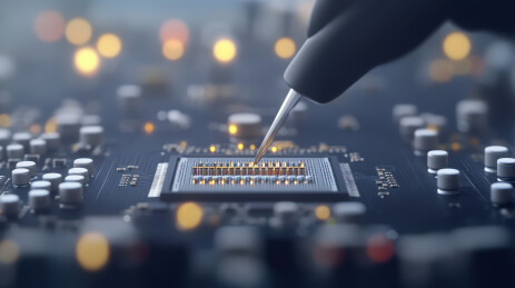 精密电子元件的安装