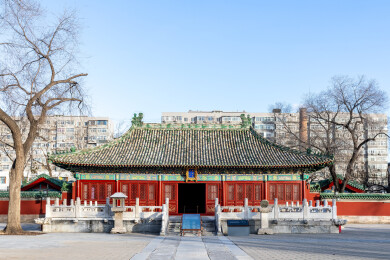 北京先农坛古代建筑博物馆中的庆成宫
