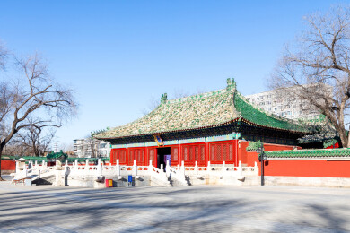 北京先农坛古代建筑博物馆中的庆成宫