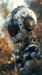 3d废土风格机器人