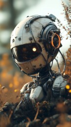 3d废土风格机器人