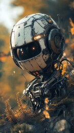 3d废土风格机器人