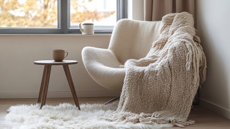 舒适的角落休闲时光