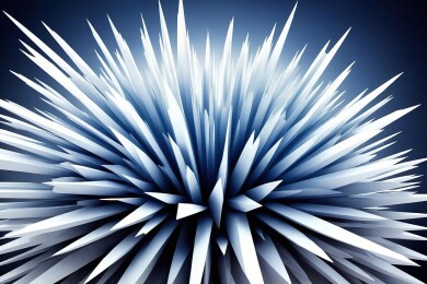 地球夜景与星空