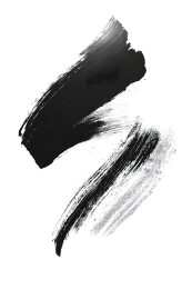 黑白水墨晕染素材