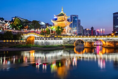 贵阳甲秀楼夜景
