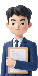 3D卡通商务人物