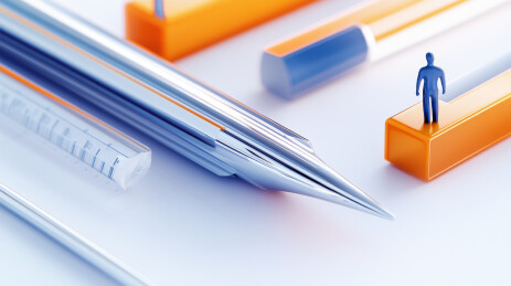 微型人偶与文具